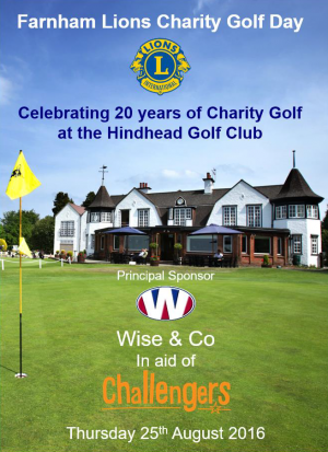 Golf Day 2oth Anniversary